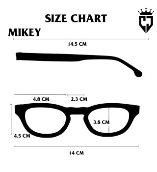 MIKEY | Original Carel Jeni Eyewear Include Lensa